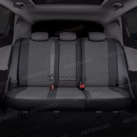 Чехлы Автопилот Экокожа Ромб на Fiat Doblo I/II 5 мест с 01г. Чехлы Автопилот Экокожа Ромб на Fiat Doblo I/II 5 мест с 01г.