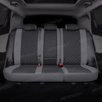 Чехлы Автопилот Экокожа Ромб на Fiat Doblo I/II 5 мест с 01г. Чехлы Автопилот Экокожа Ромб на Fiat Doblo I/II 5 мест с 01г.