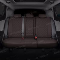 Чехлы Автопилот Экокожа Ромб на Fiat Doblo I/II 5 мест с 01г. Чехлы Автопилот Экокожа Ромб на Fiat Doblo I/II 5 мест с 01г.