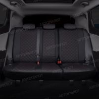 Чехлы Автопилот Экокожа Ромб на Fiat Doblo I/II 5 мест с 01г. Чехлы Автопилот Экокожа Ромб на Fiat Doblo I/II 5 мест с 01г.