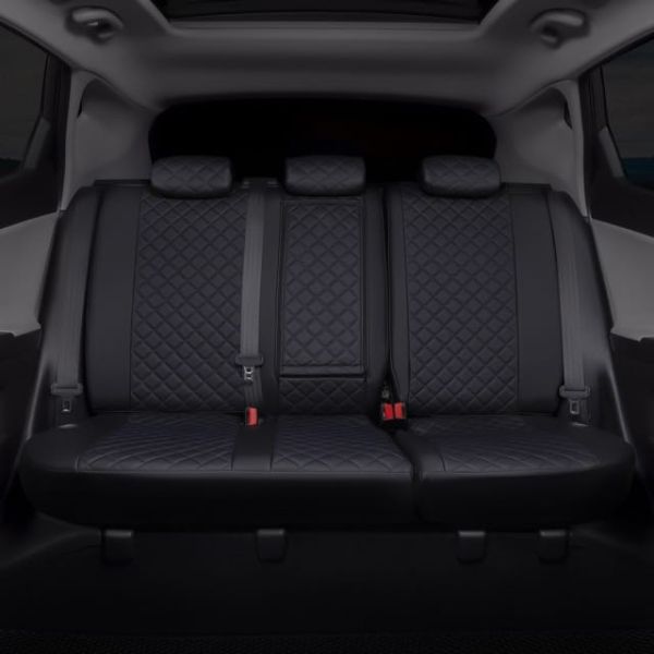 Чехлы Автопилот Экокожа Ромб на Fiat Doblo I/II 5 мест с 01г. Чехлы Автопилот Экокожа Ромб на Fiat Doblo I/II 5 мест с 01г.