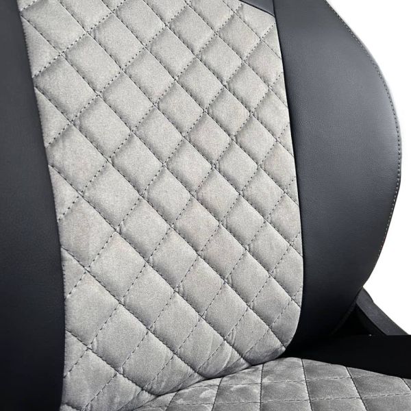 Чехлы Алькантара на Skoda Yeti 2009-2018 г.в. Чехлы Алькантара на Skoda Yeti 2009-2018 г.в.