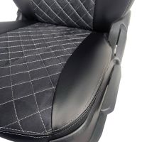 Чехлы Алькантара на Skoda Yeti 2009-2018 г.в. Чехлы Алькантара на Skoda Yeti 2009-2018 г.в.