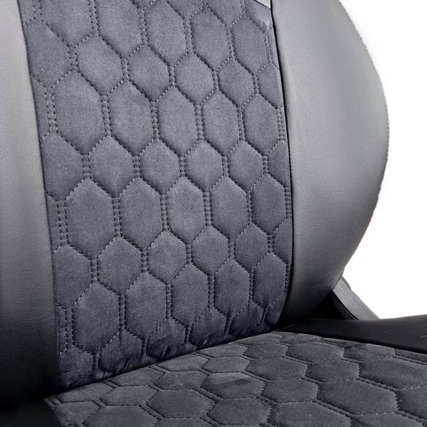 Чехлы Алькантара на Skoda Yeti 2009-2018 г.в. Чехлы Алькантара на Skoda Yeti 2009-2018 г.в.