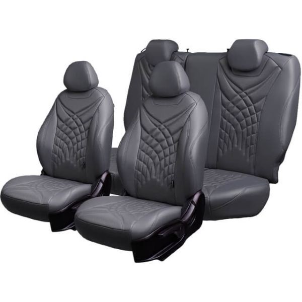 Чехлы Премиум Экокожа Байрон Президент|Жук на Hyundai i40 2012-2019 г.в.