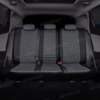 Чехлы Автопилот Алькантара Ромб на Honda Element (2008-2011) Чехлы Автопилот Алькантара Ромб на Honda Element (2008-2011)