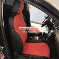 Чехлы Автопилот Алькантара Ромб на Honda Element (2008-2011) Чехлы Автопилот Алькантара Ромб на Honda Element (2008-2011)