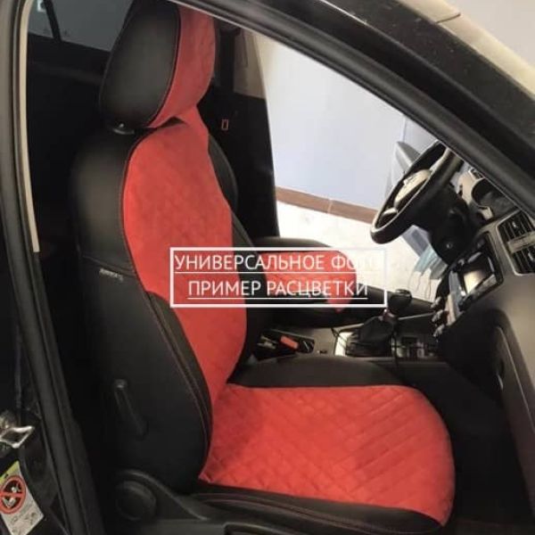 Чехлы Автопилот Алькантара Ромб на Honda Element (2008-2011) Чехлы Автопилот Алькантара Ромб на Honda Element (2008-2011)