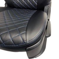 Чехлы Экокожа Ромб на Hyundai Getz 2002-2011 г.в. Чехлы Экокожа Ромб на Hyundai Getz 2002-2011 г.в.