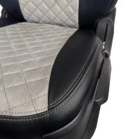 Чехлы Алькантара на Skoda Yeti 2009-2018 г.в. Чехлы Алькантара на Skoda Yeti 2009-2018 г.в.