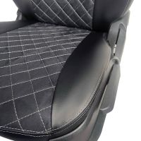 Чехлы Алькантара на Skoda Yeti 2009-2018 г.в. Чехлы Алькантара на Skoda Yeti 2009-2018 г.в.